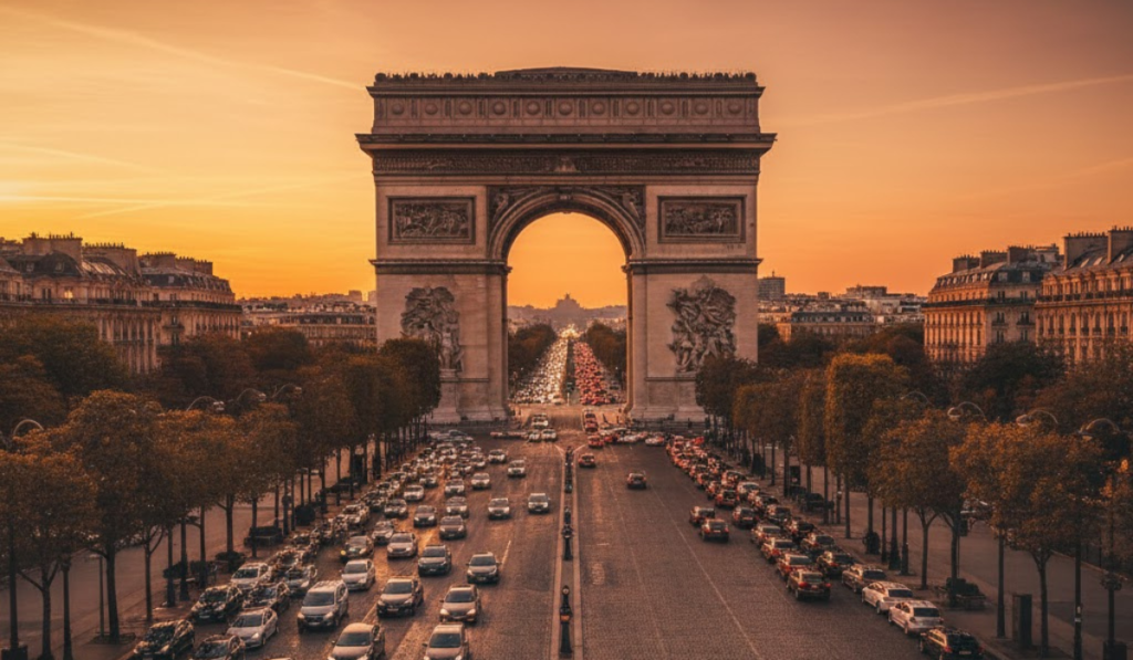 Sainte-Chapelle — Gothic chapel enormous stained glass