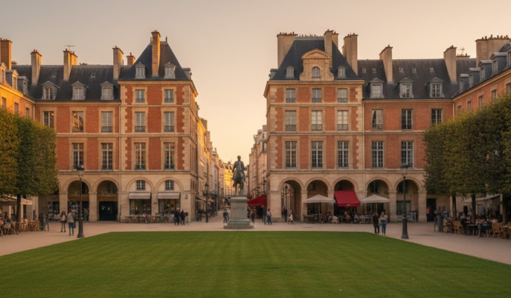 Le Marais District — historical Jewish quarter trendy boutiques