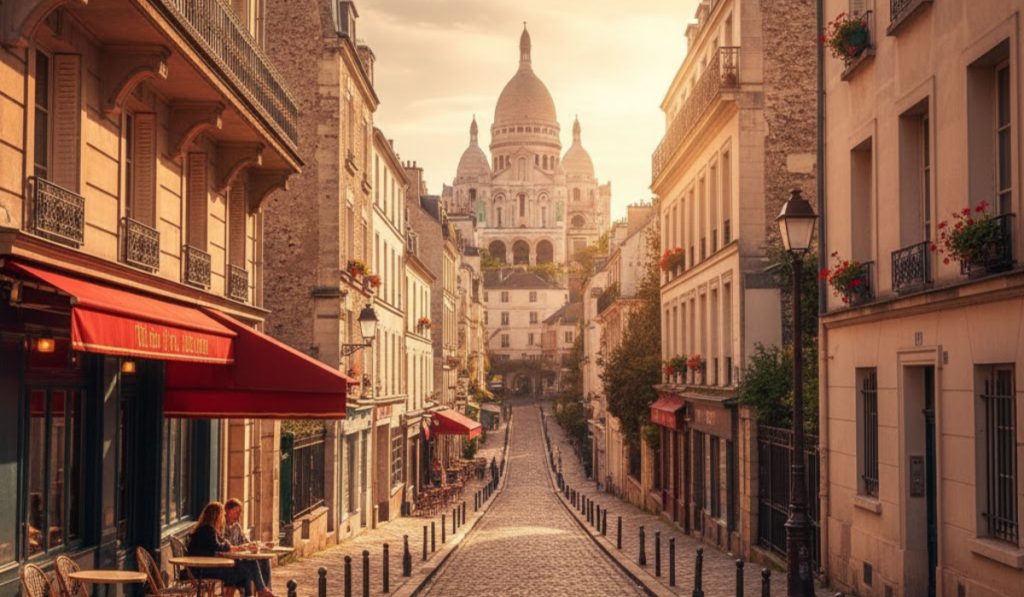Montmartre & Sacré-Cœur Basilica — romantic things to do in Paris