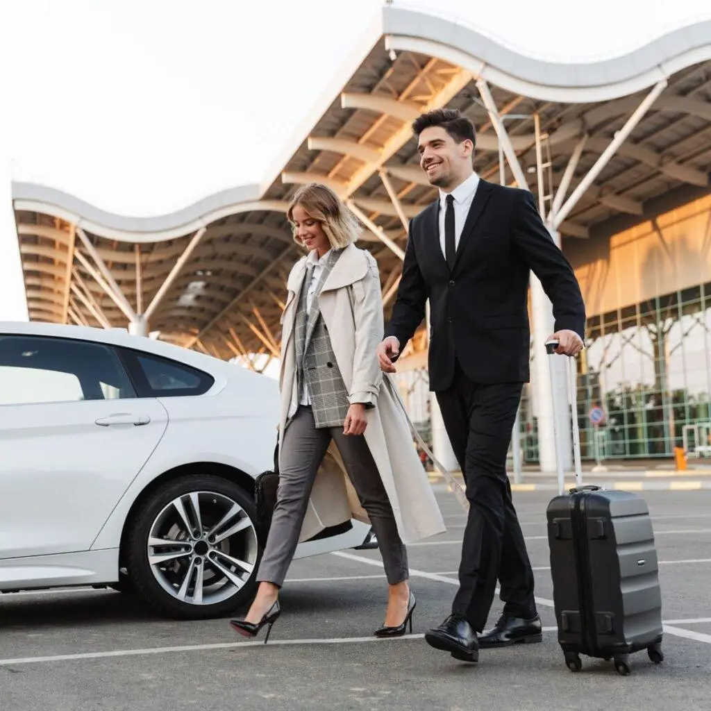 Immaculate styling of a premium Paris to Le Bourget transfer executive vehicle