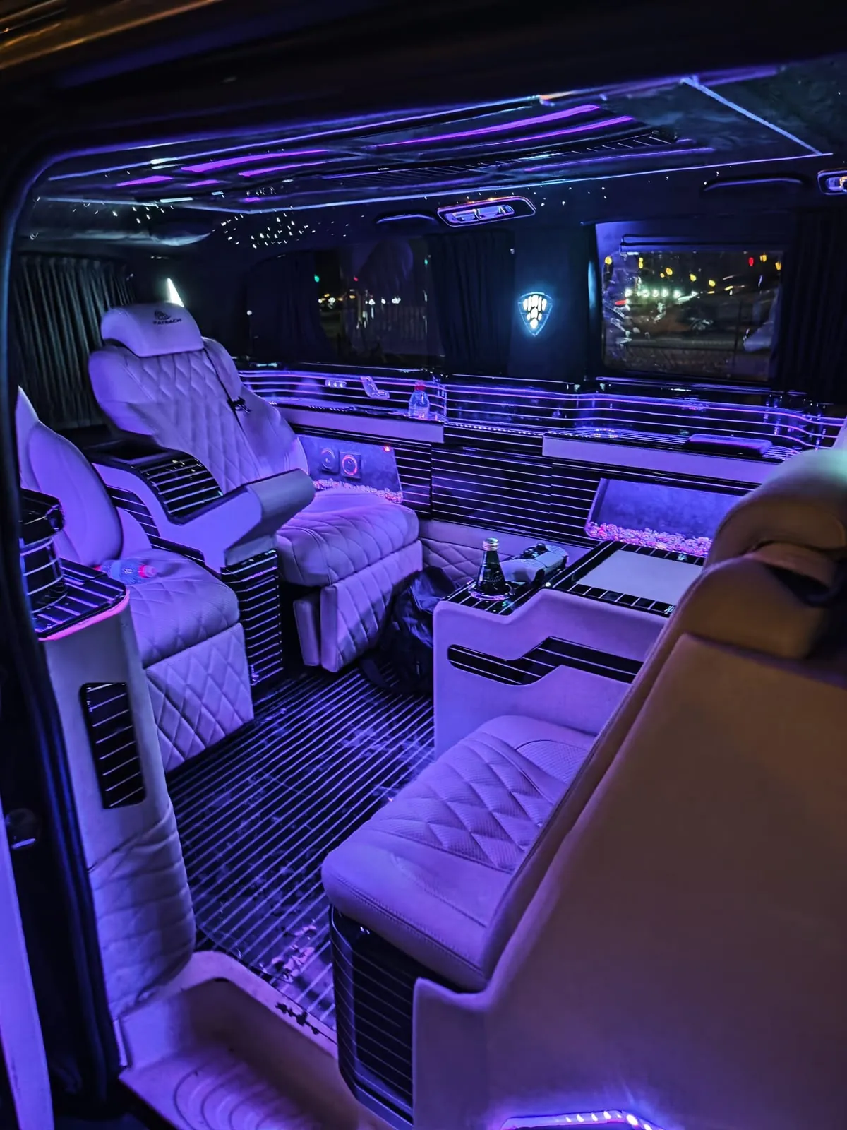 Mercedes VIP lounge interior